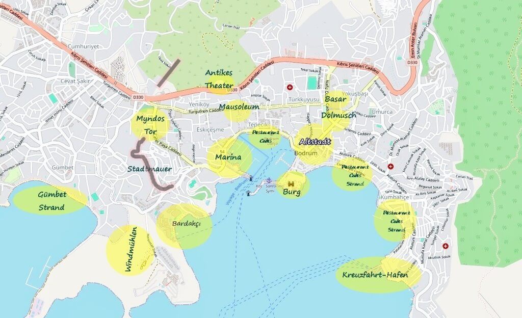 Zentrum von Bodrum