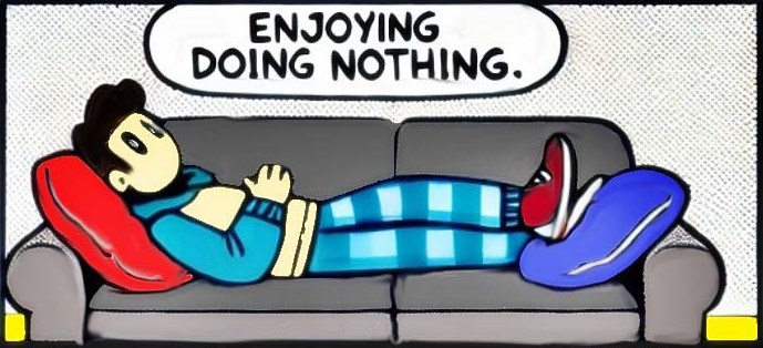 Lazing around Lazing around