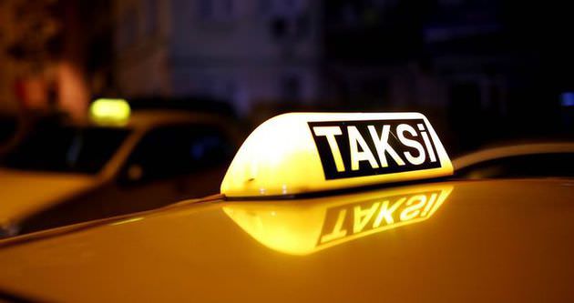 In Türkiye it is written as TAKSI. Taxi